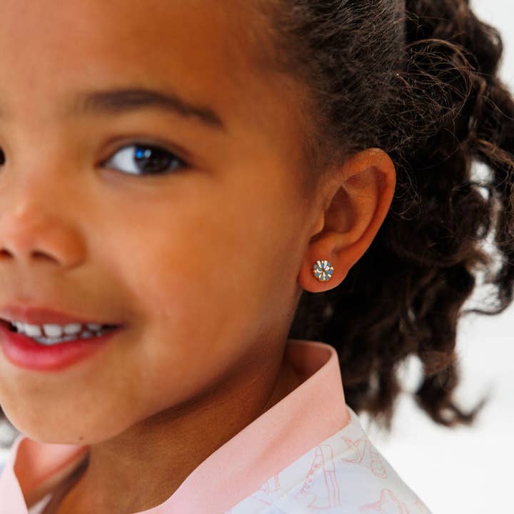 Pip Pop Post - Wholesale Stud/Post Earrings - Cheer Pom Pom1