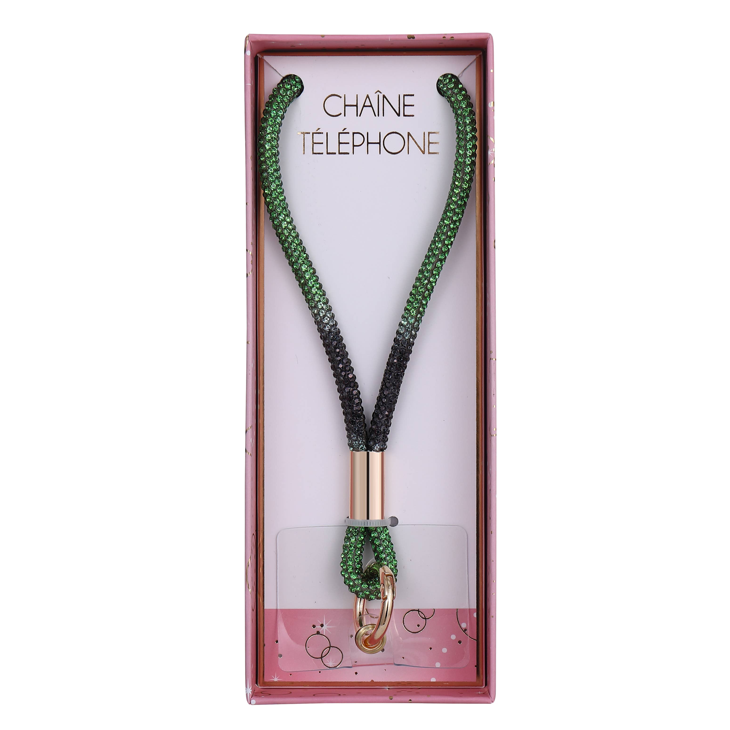 STELLA GREEN - Wholesale Phonecase Strap - Glitter Collection 24 Phone Charms5