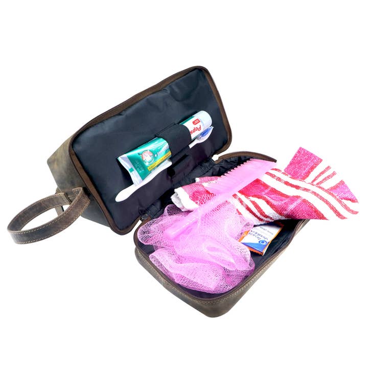 Greenwood – Großhandel Schmink-/Kosmetiktasche – Hans Kosmetiktasche Damen Leder Große Kulturtasche Herren Wasserfest29