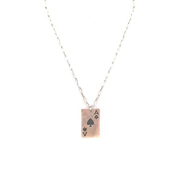 Spade Ace Necklace for wholesale by Snowing West