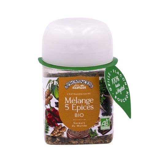 PROVENCE D'ANTAN - Wholesale Herbs - 5 Organic Spices* 30g - PLA Plant-Based Jar2