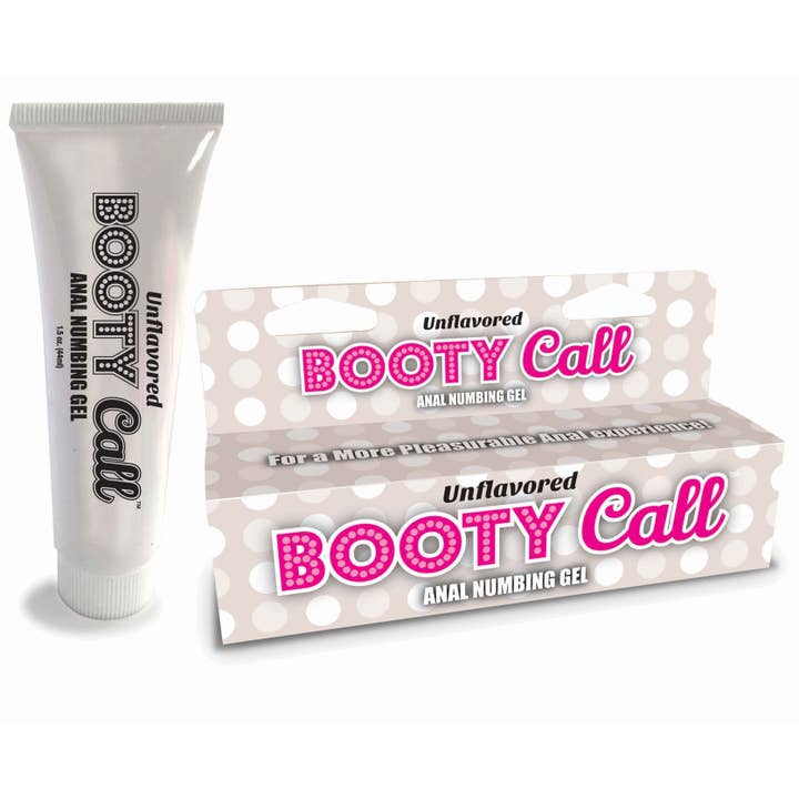 Little Genie Productions - Wholesale Delay Gel - Booty Call Anal Numbing Gel- Unflavored 1.5oz