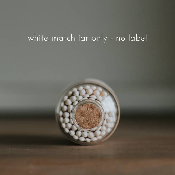 Matchstick Boutique - Wholesale Matches - Apothecary Matches: Unlabelled