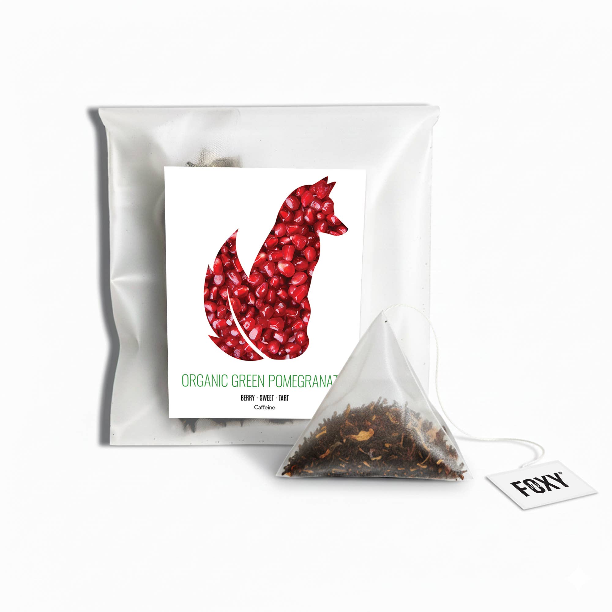 Foxy Tea® – Engroshandel Løs te – Pyramide-tepose til én kop (individuelt indpakket)43