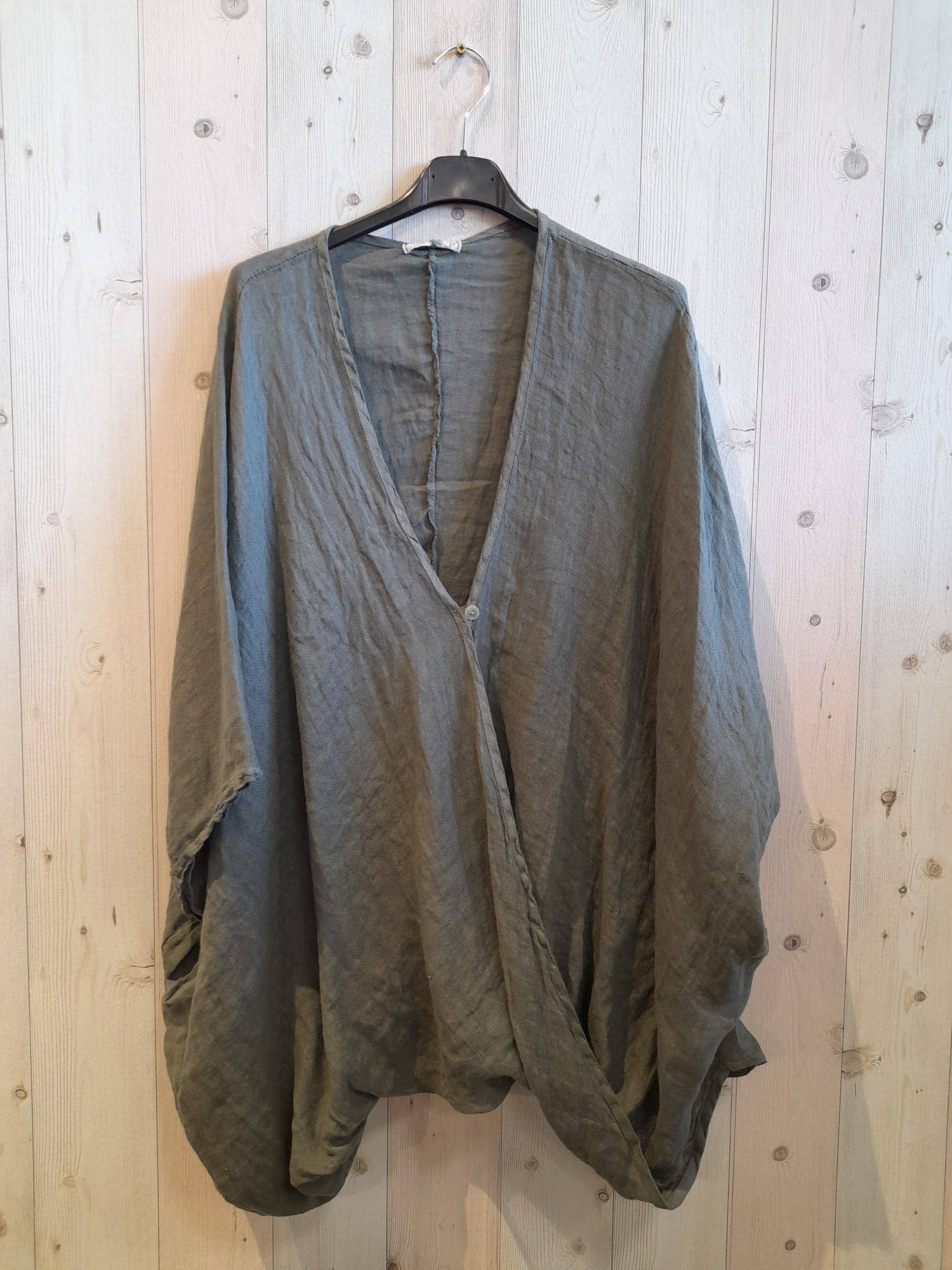 Linen & More – Engroshandel Bluse - Dame – Oversize bluse i 100 % hør2