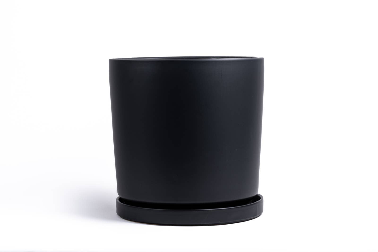 Momma Pots - Wholesale Plant Pot - 8.5"+10.5"+12.5" Cylinder Pots w/ Water Saucers (1pc each) 8