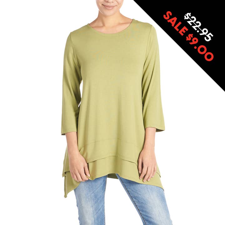 COCO + CARMEN - Wholesale Tunic - Women's - Double Layer Tunic