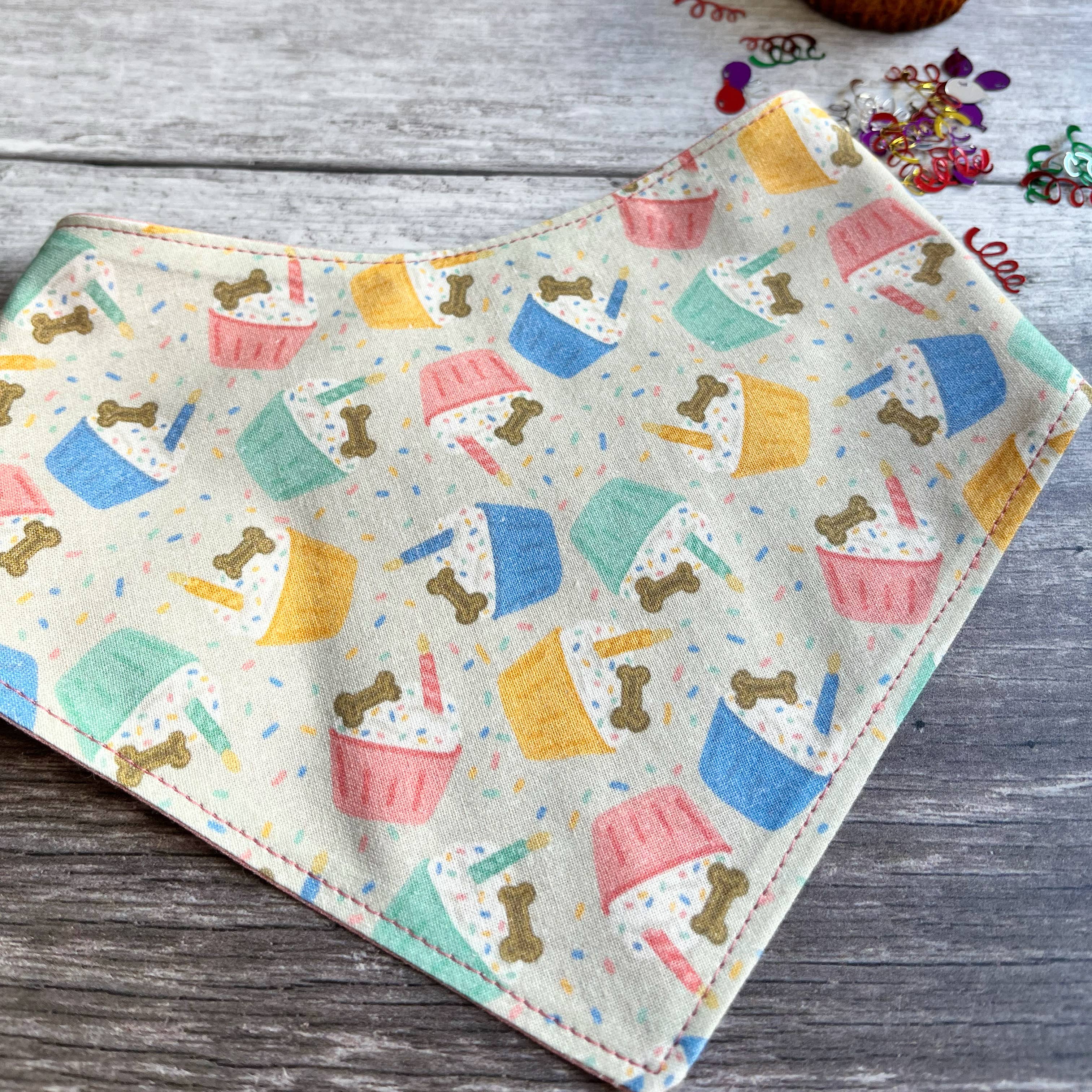 Baxter's Boutique – wholesale Pet bandana – Dog – Bandana | Birthday Pupcakes / It's My Birthday2