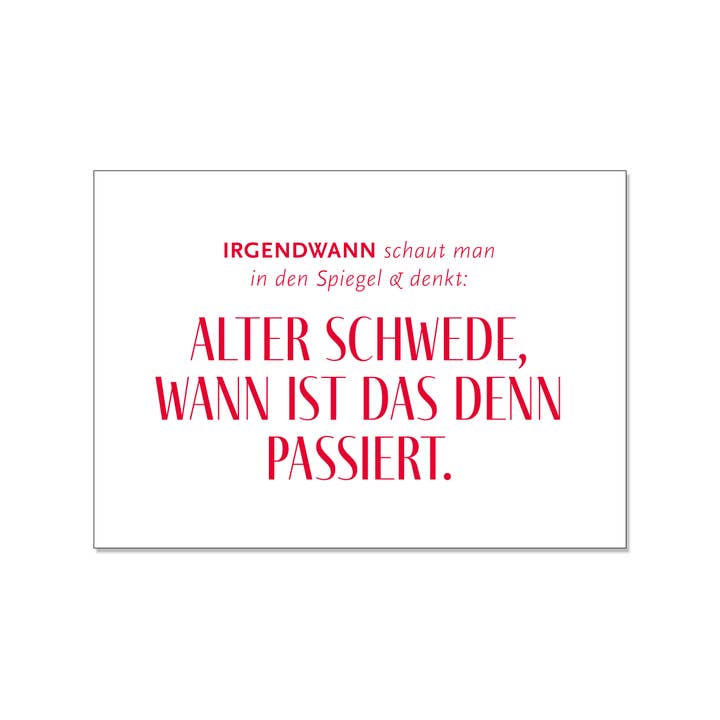 17:30 - ¡Postal, viejo sueco! para venta al por mayor de 17;30