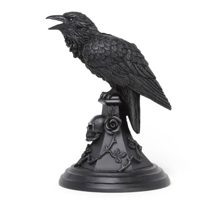 Alchemy England – wholesale Candle holder – Poe's Raven Candle Stick (Candle Holder)1
