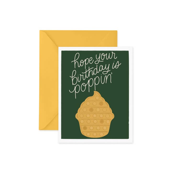 Pop It Birthday - Birthday Card for wholesale by Posterity Paper