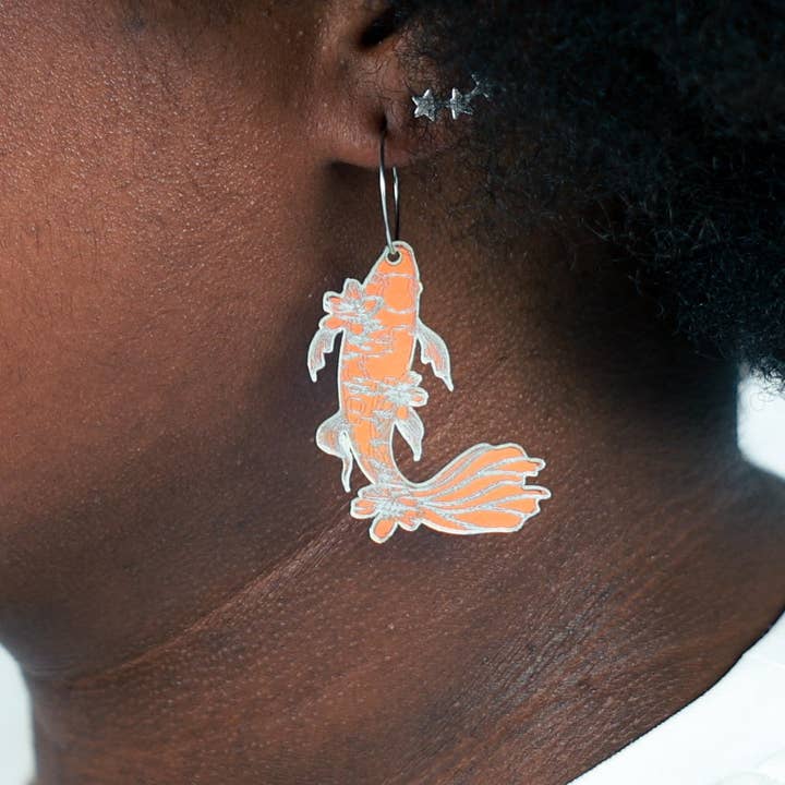 Koi Fish Hoop for wholesale by Happy Goods