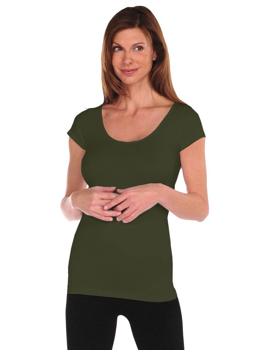 TINA Stephens Italy/Tees By Tina - Wholesale T-Shirt - Women's - Seamless Cap Sleeve (400CS)14