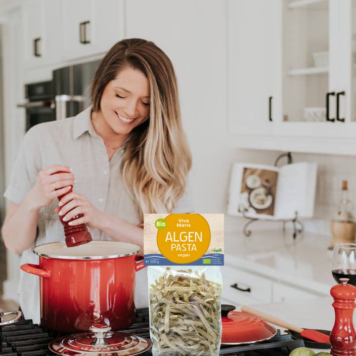 Viva Maris – Großhandel Pasta – BIO ALGEN Pasta 500g vegan Handmade regional Nudeln