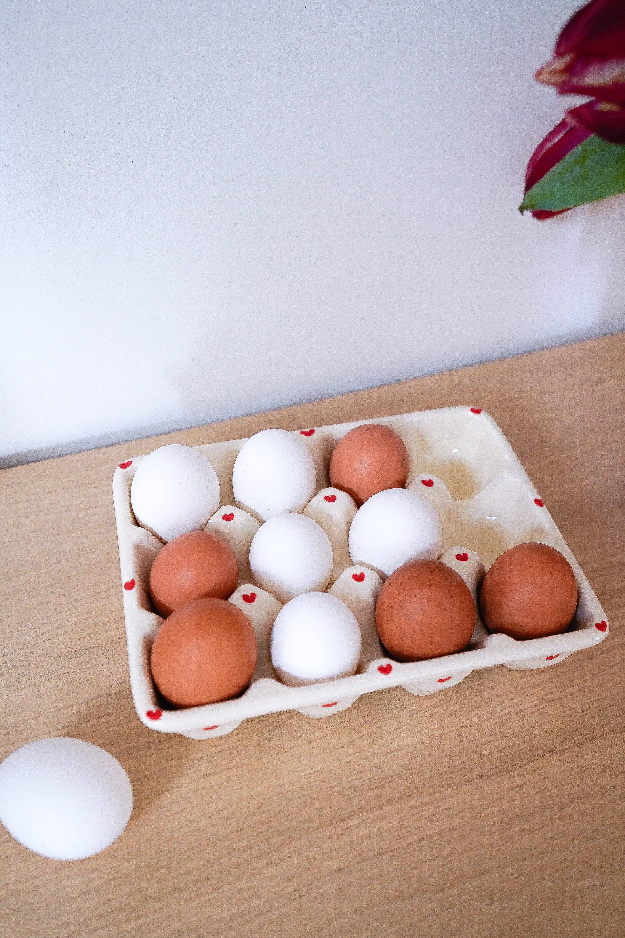 Sunday's and co - Wholesale Kitchen Utensil Set - Ceramic Egg Holder – 12 Eggs6
