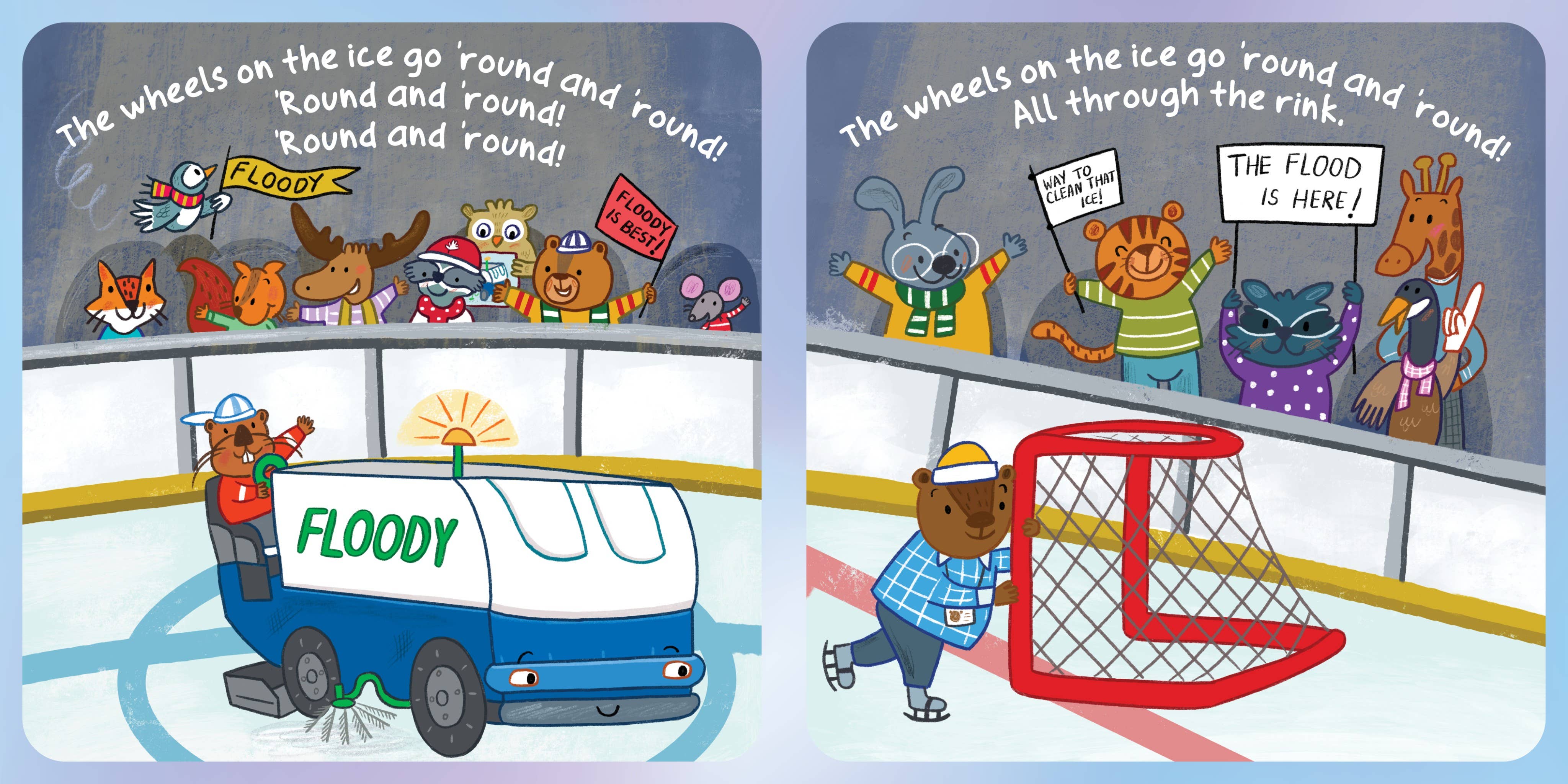 Taffy Tales Inc. - Wholesale Baby & Toddler Book (0-2) - The Wheels On The Ice board book1