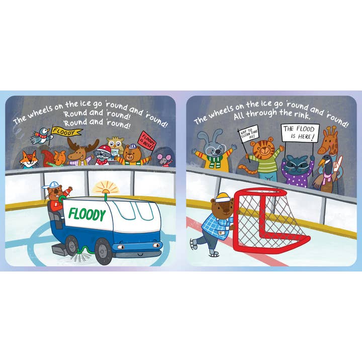 Taffy Tales Inc. - Wholesale Baby & Toddler Book (0-2) - The Wheels On The Ice board book1