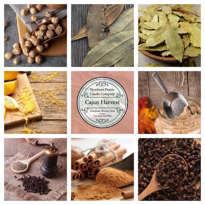 Cajunskörd för wholesale av Northern Prairie Candle Company
