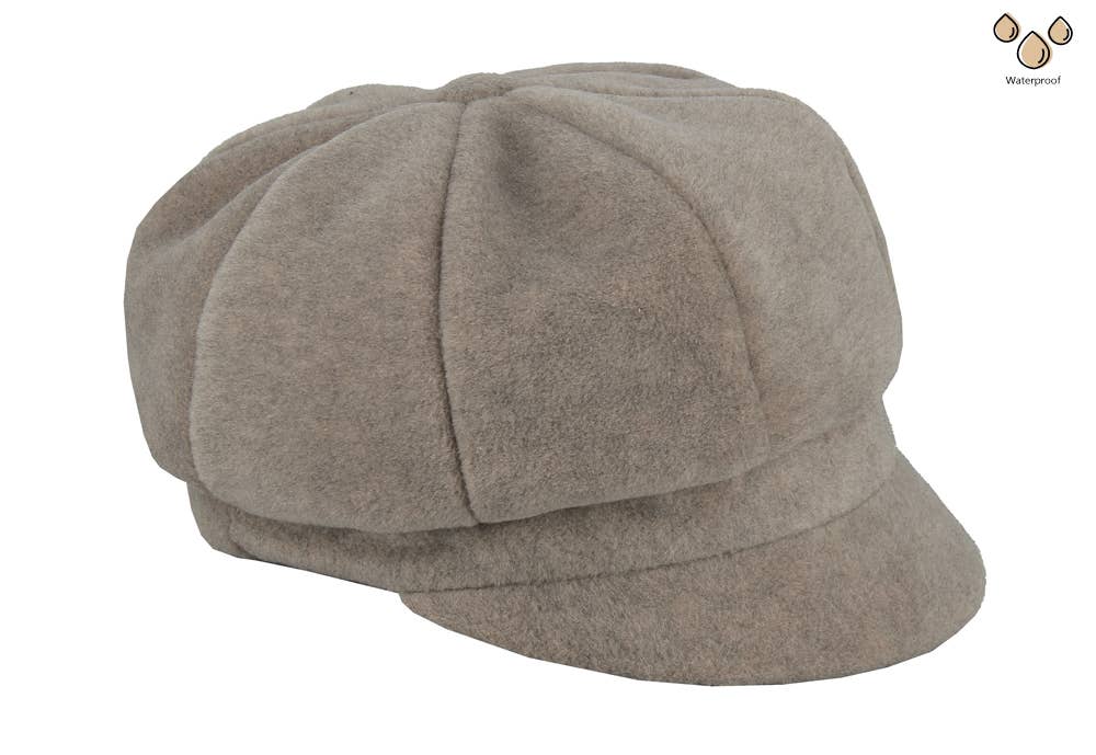 M BY FLECHET - ESSENTIALS - ALP1 - Wholesale Newsboy/Schoolboy Hat - Women's - Gavroche Polar Waterproof Cap - 2Hs179