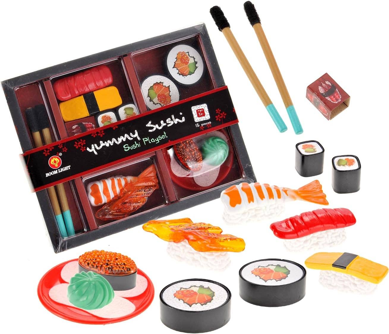 AZ Trading & Import (Toys, RC Toys & More) - Wholesale Toy Set - Kids - Japanese Sushi Dinner Bento Box Toy0