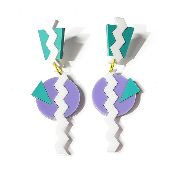 Moody Memphis Earrings for wholesale by Audacious Studio