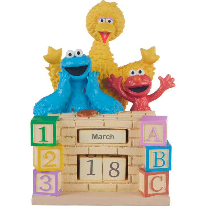 Precious Moments - Wholesale Calendar - Sesame Street Characters Perpetual Calendar