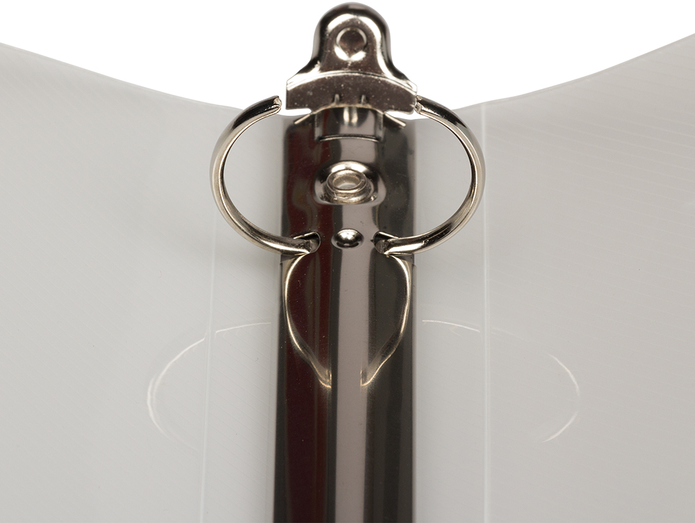 JAM PAPER - Wholesale Binder - JAM Plastic 1 inch Binder, Clear 3 Ring Binder, 1/PK3