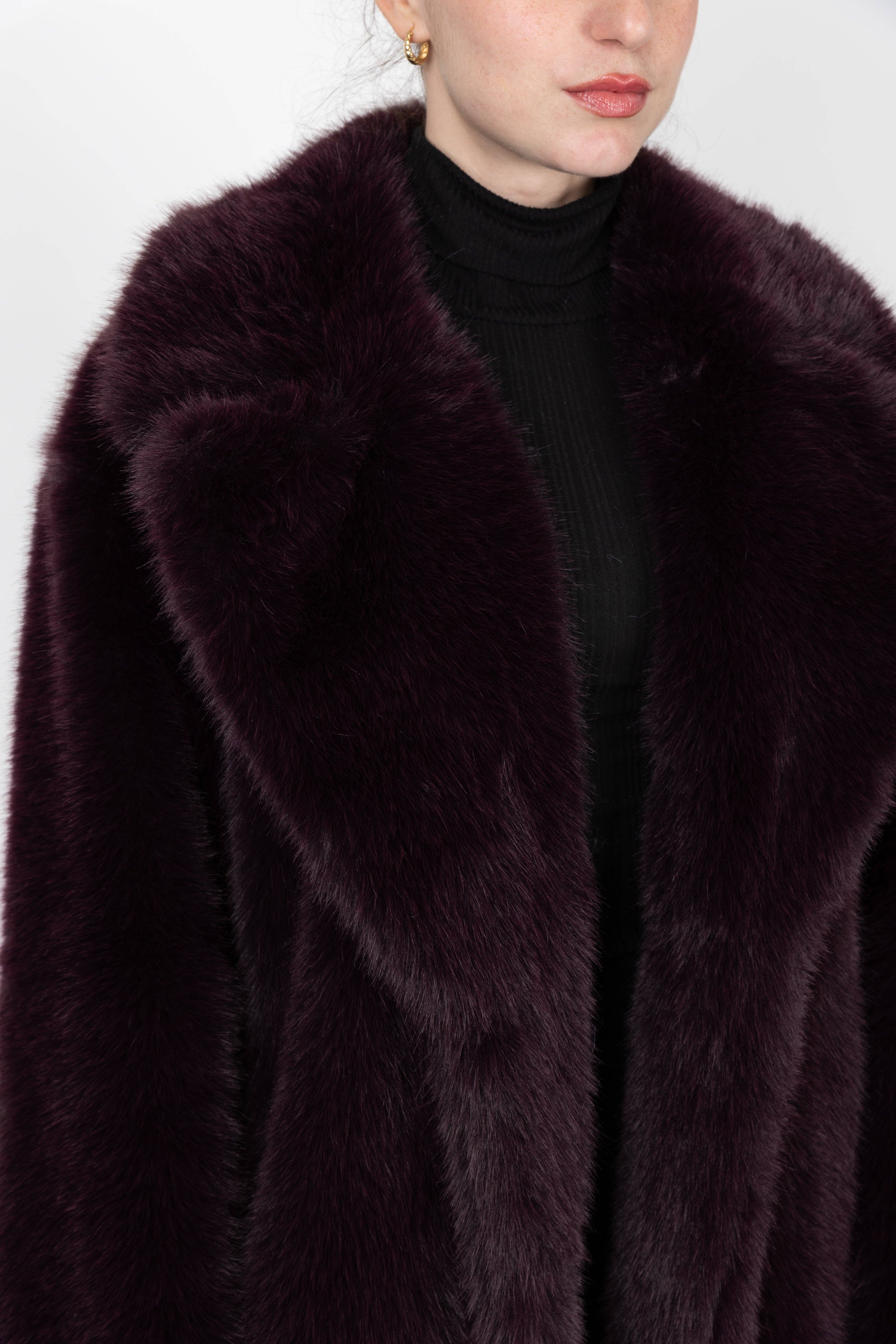 KZELL PARIS - Vendita all'ingrosso Pelliccia/Pelliccia sintetica - Donna - CAPPOTTO LUNGO IN ECOPELLICCIA3