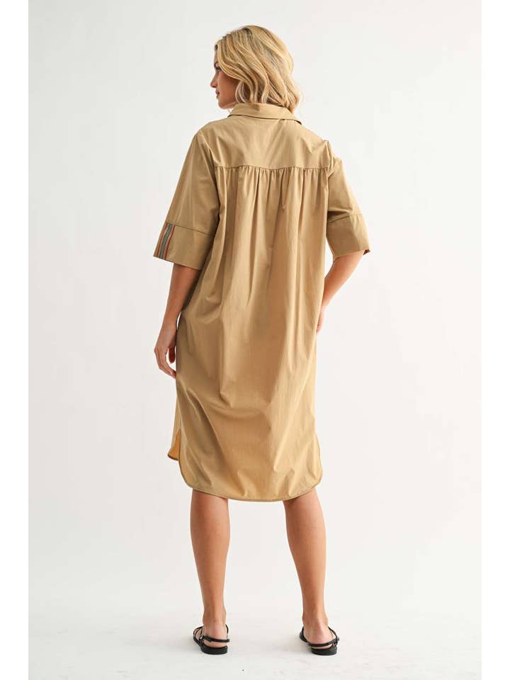 Joh Apparel - Wholesale Dress - Women's - Wendi Woven Tunic Dress52