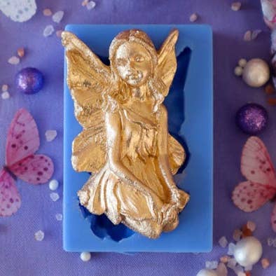 Fairy Doreen Silikonformen für den Großhandel von Crystal Candy Unique Cake Decorations