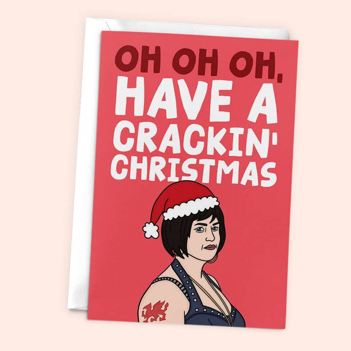 Studio Doodles - Wholesale Christmas Card - Nessa Gavin And Stacey Christmas Card - Pop Culture Card