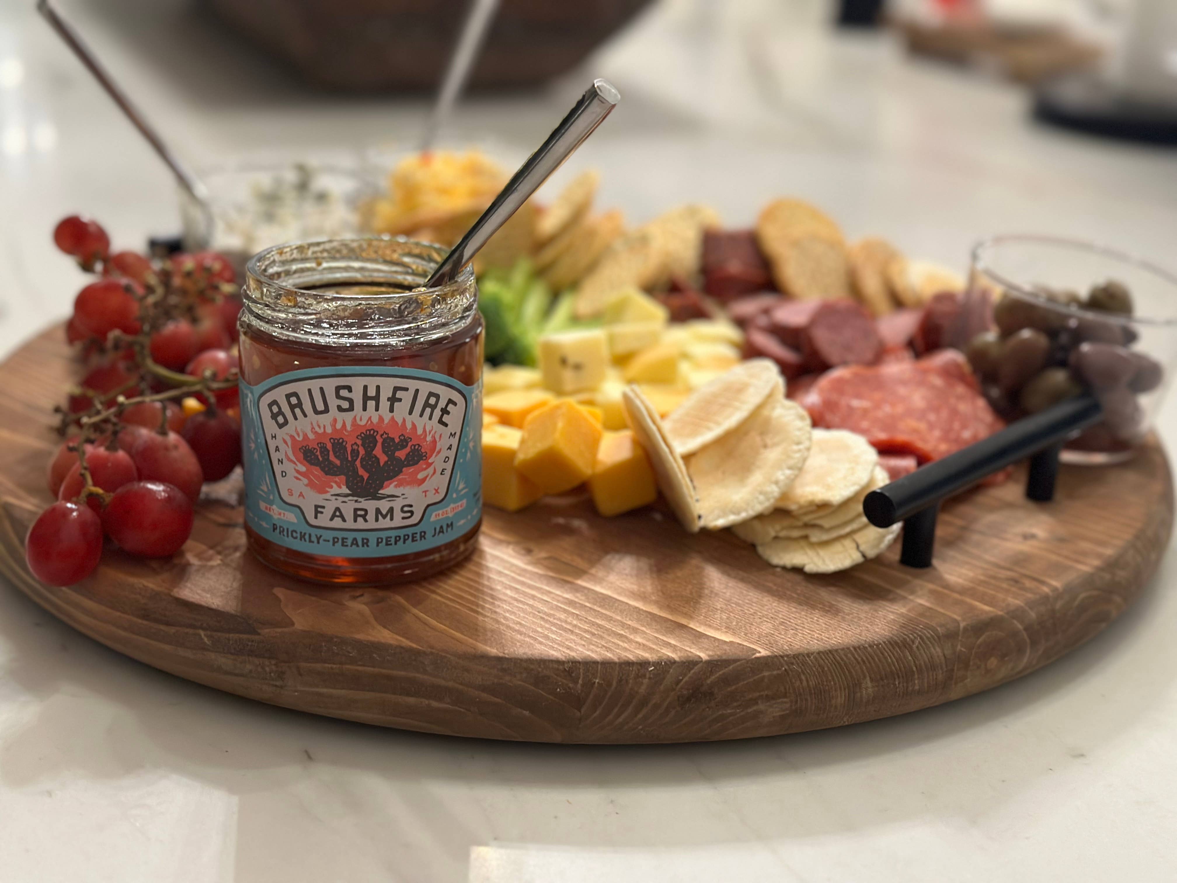 Brushfire Farms - Wholesale Jam/Jelly - Prickly Pear Pepper Jam1