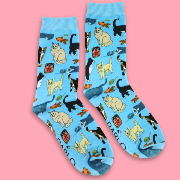 Pablo & Co. Boutique - Wholesale Socks – Unisex - Meow Socks3