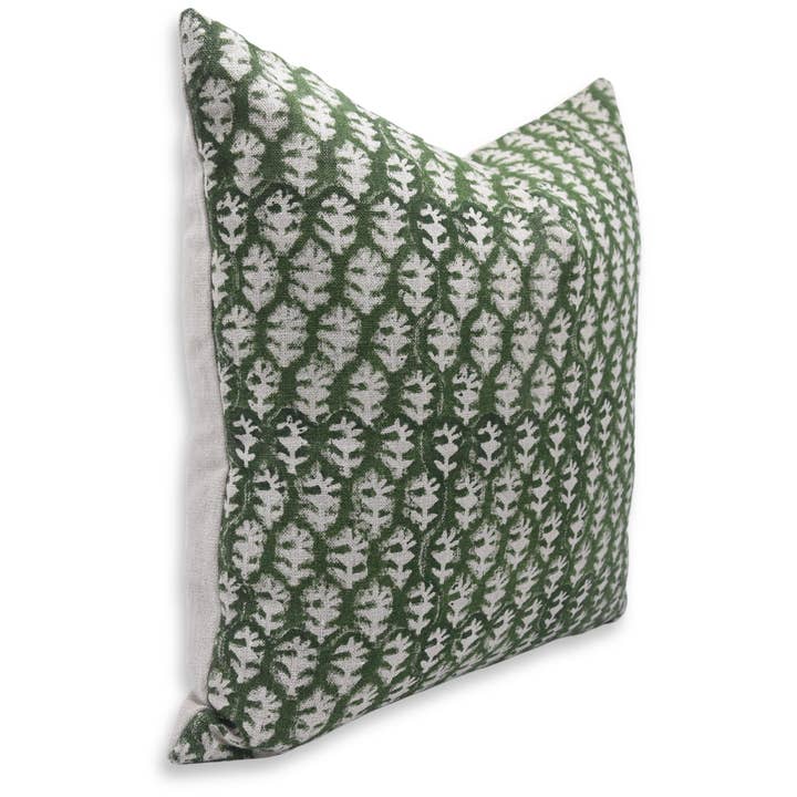 Fabdivine - Wholesale Throw Pillow Cover - Home Décor Block Design Thick Linen Pillow Cover- Wajeer1