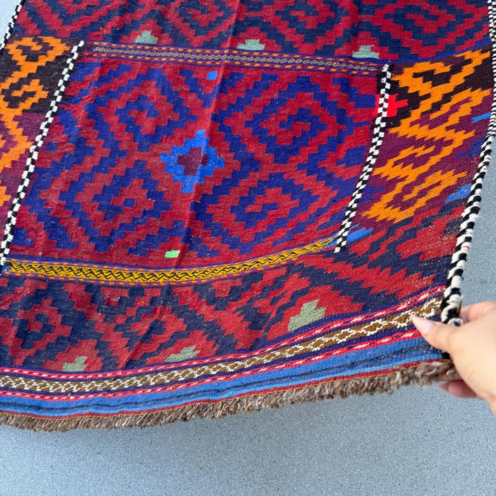 The Rug Mine - Wholesale Area Rug - Xaden - 4x4 Kilim Rug1