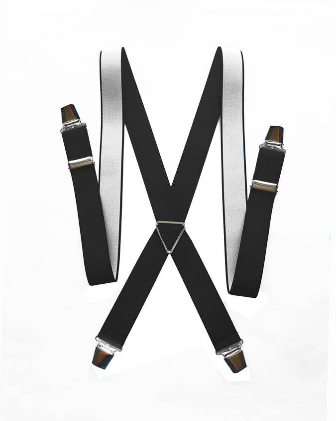 Potenciano Group SL - Wholesale Suspenders - Unisex - Ref. 500.30 - Basic Colored Suspenders - by Layos4