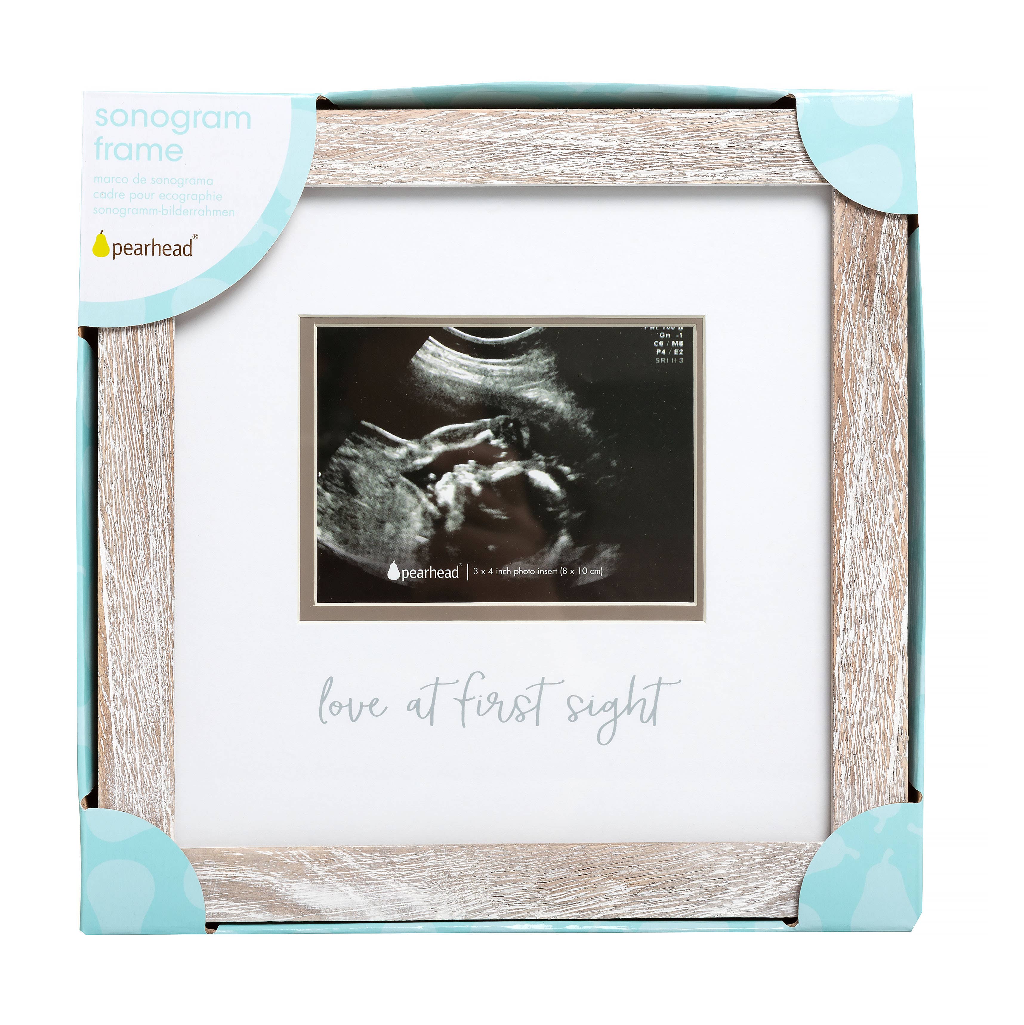 Pearhead - Wholesale Picture Frame - Kids & Baby - Rustic Sonogram Photo Frame4