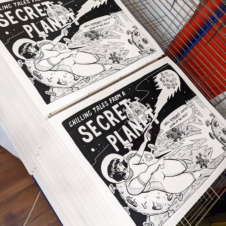 Secret Planet - Wholesale Art Print - Chilling Tales from a Secret Planet LTD ED Print3