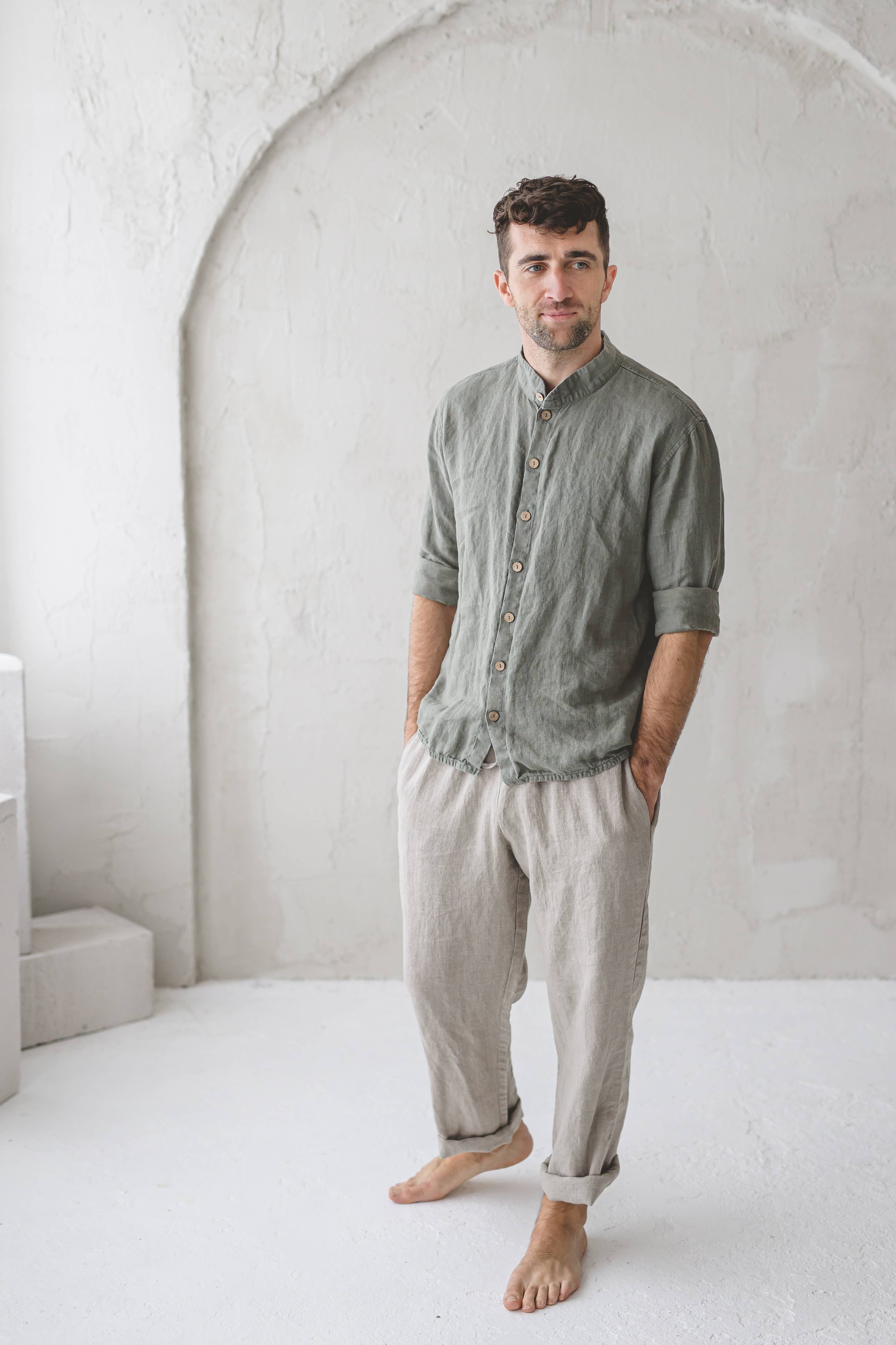 Epic Linen - Venta al por mayor Pantalones - Hombre - Pantalones de lino para hombre2