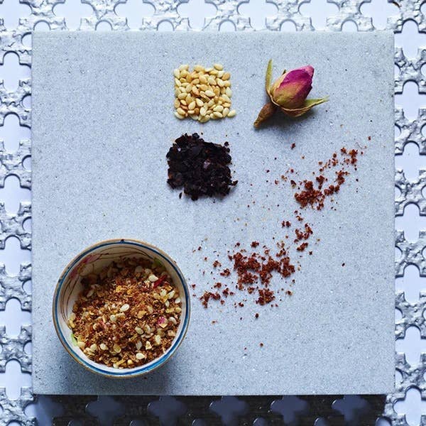La Boîte - Wholesale Dried Spice Mix - Ana Spice Blend - rose petal, sumac, Urfa chili