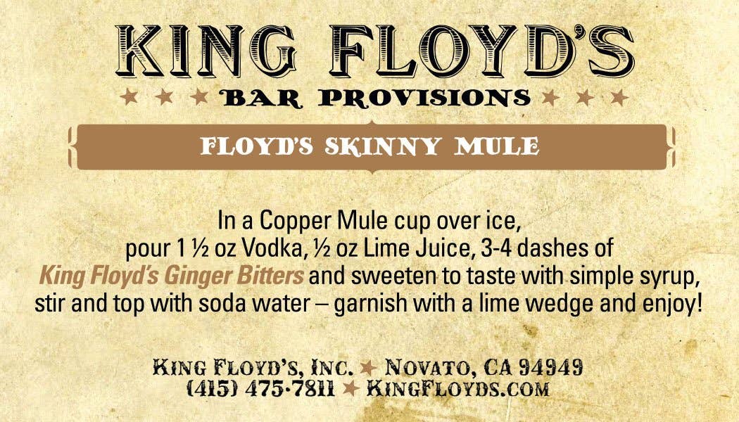 King Floyd’s - Vendita all'ingrosso Bitter - Bitter allo zenzero KING FLOYD'S3