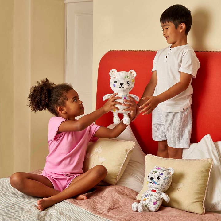 eatsleepdoodle - Wholesale Stuffed/Plush Toy - Kids & Baby - Color in & doodle Artie Bear8