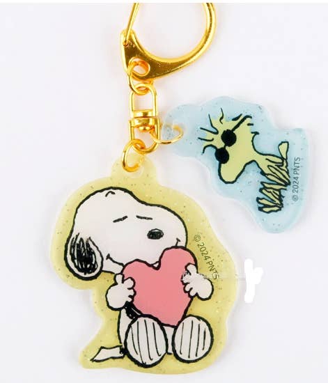 K-Wonderland – wholesale Nyckelring - Unisex – Snoopy Secret Dubbelt akrylnyckelring i slumpmässig box4