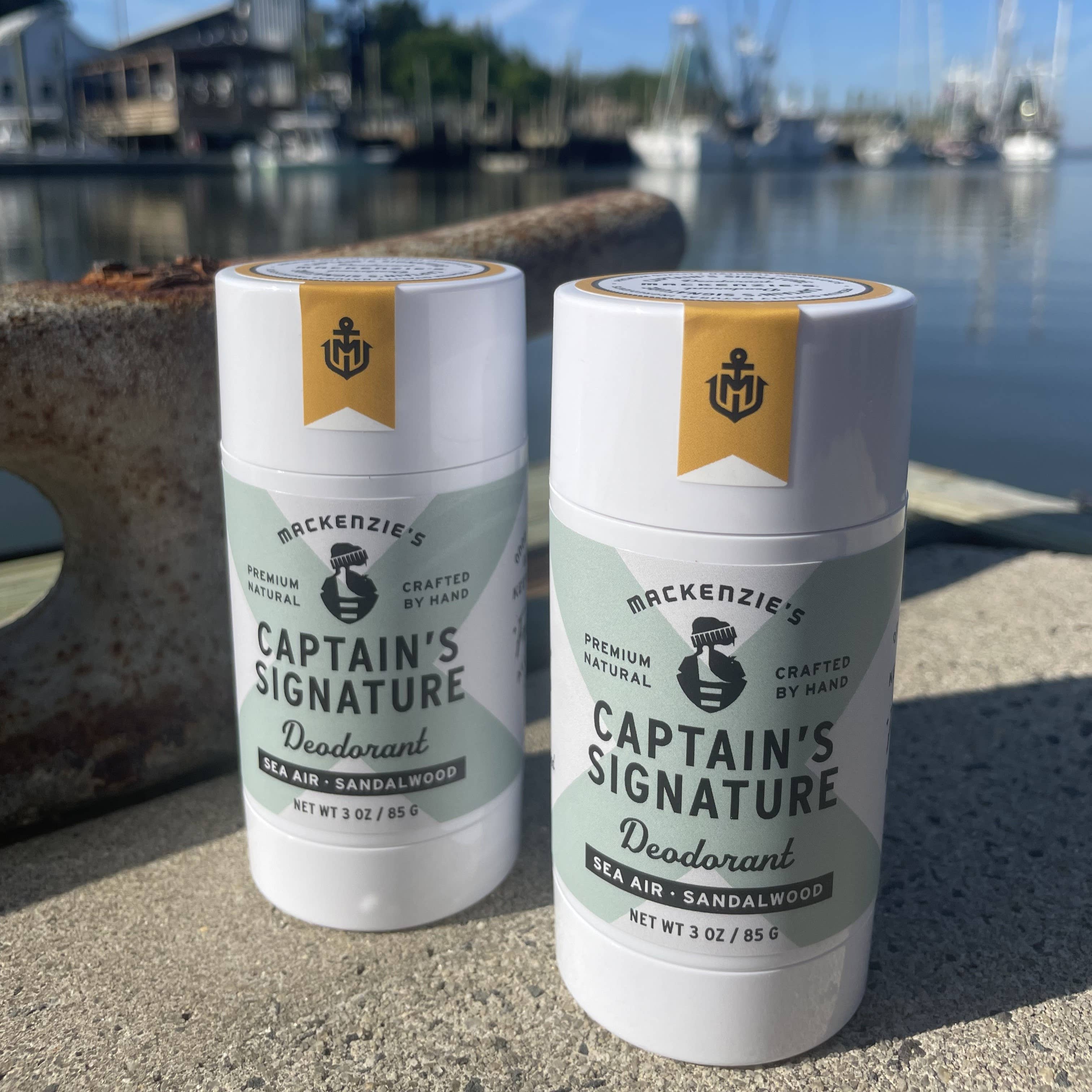 MacKenzie's Fisherman - Wholesale Deodorant - Unisex - Captain's Signature Deodorant 3 OZ (12 qty)1