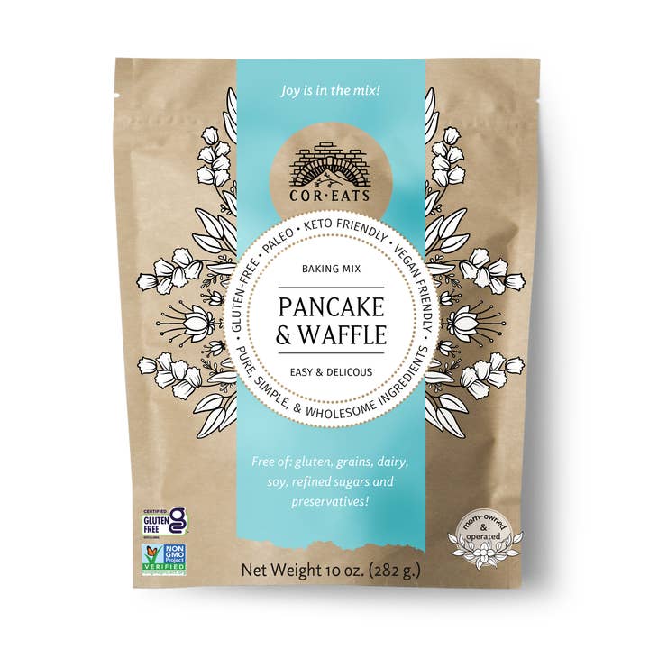 CorEats Mixes, Inc. - Wholesale Pancake Mix - Pancake & Waffle Mix: Gluten Free, Grain Free, Dairy Free0