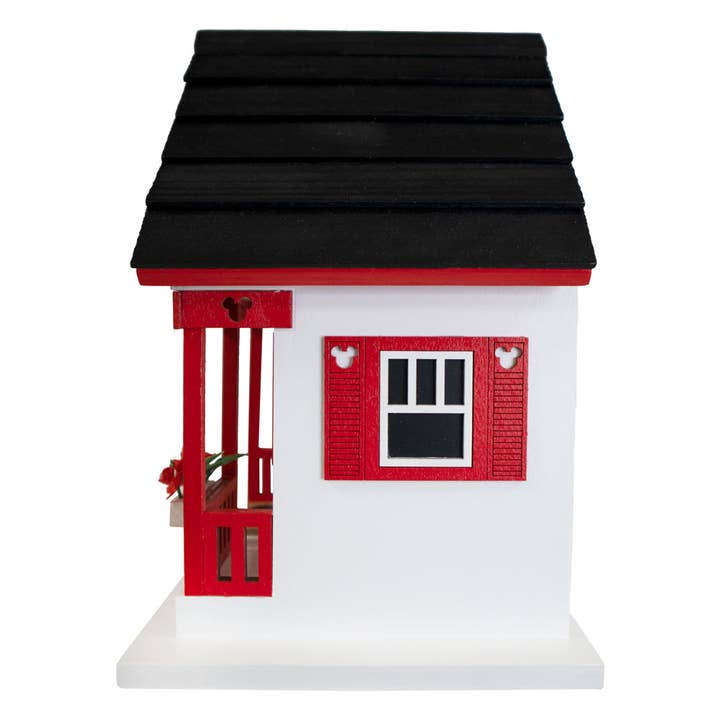 Home Bazaar - Wholesale Bird House - Mickey Cottage Birdhouse - Disney Licensed