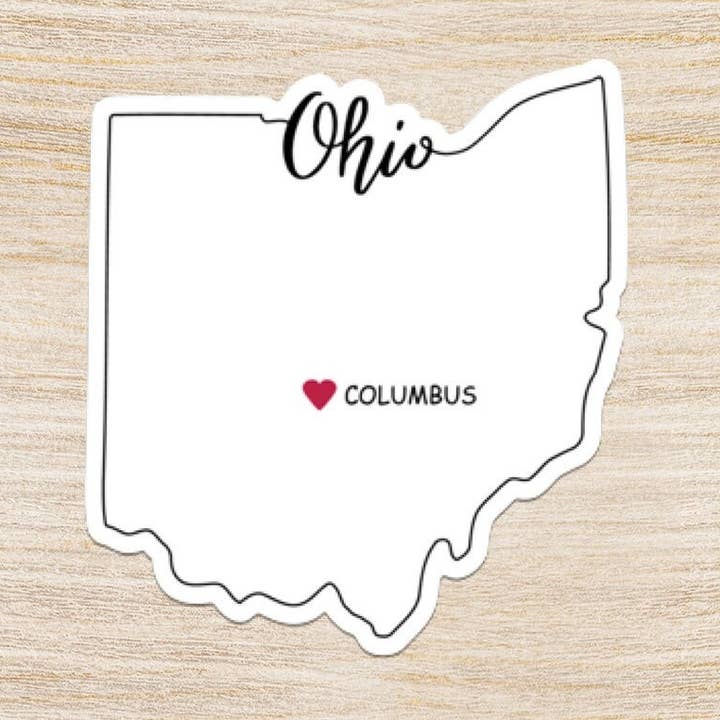 Adhesivo de vinilo de Columbus, Ohio para venta al por mayor de DoubleTake Designs