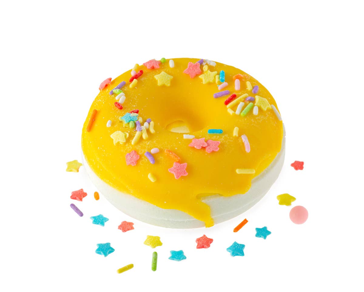 Confident Girls - Wholesale Bath Bomb/Fizz - Birthday Confetti Donut Bath Bomb Natural & Moisturizing2