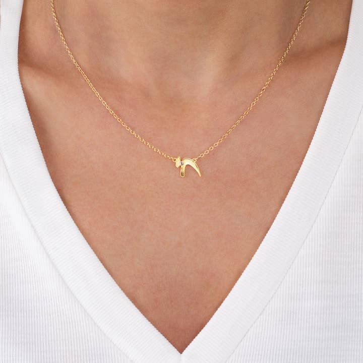 Shlomit Ofir Jewelry Design - Wholesale Pendant/Charm Necklace - Chai Necklace