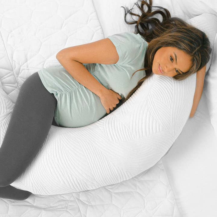 React Body & Maternity Pillow - Cooling - Dual-Sided U-Shaped for wholesale on Faire